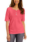 Petite Cotton Henley Top